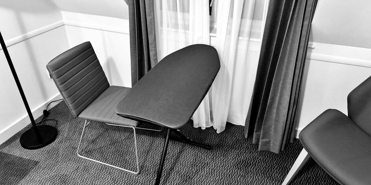 When Life Gives You an Ironing Board, Make an Office Desk